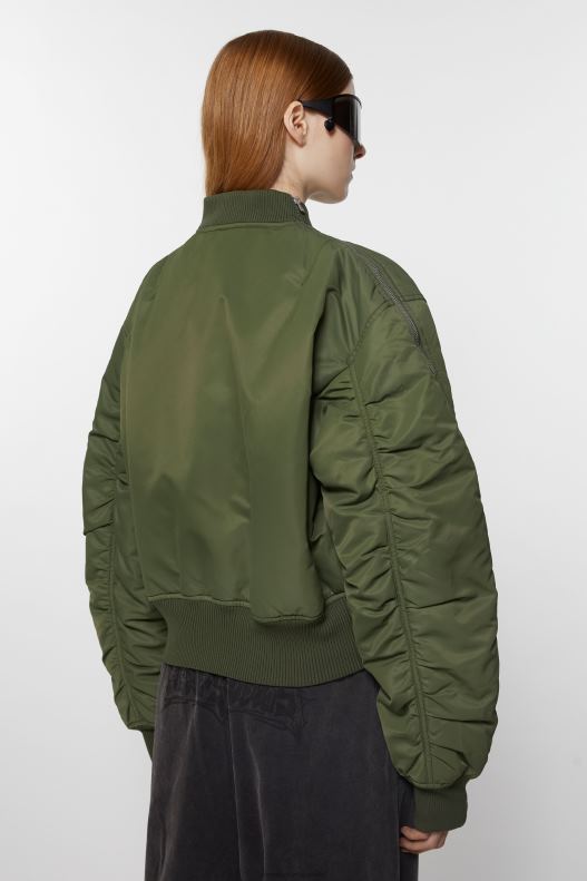 Bomber jacket Hunter Green Acne Studios R66LJ18 Apparel