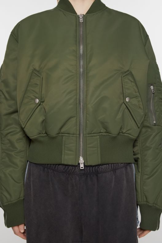 Bomber jacket Hunter Green Acne Studios R66LJ18 Apparel