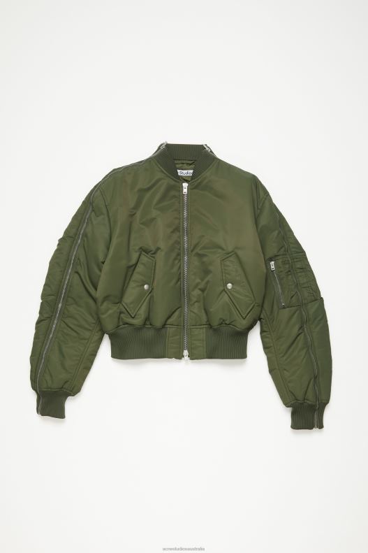 Bomber jacket Hunter Green Acne Studios R66LJ18 Apparel