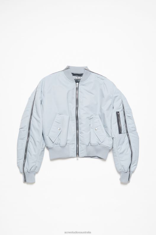 Bomber jacket Powder Blue Acne Studios R66LJ17 Apparel