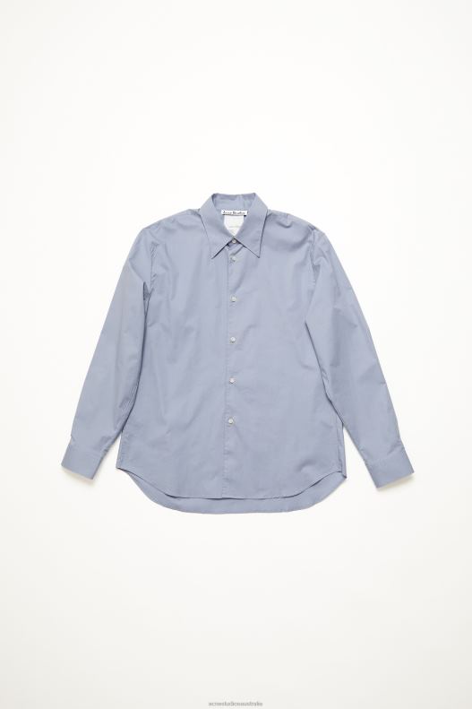 Button-up shirt Dusty Blue Acne Studios R66LJ986 Apparel