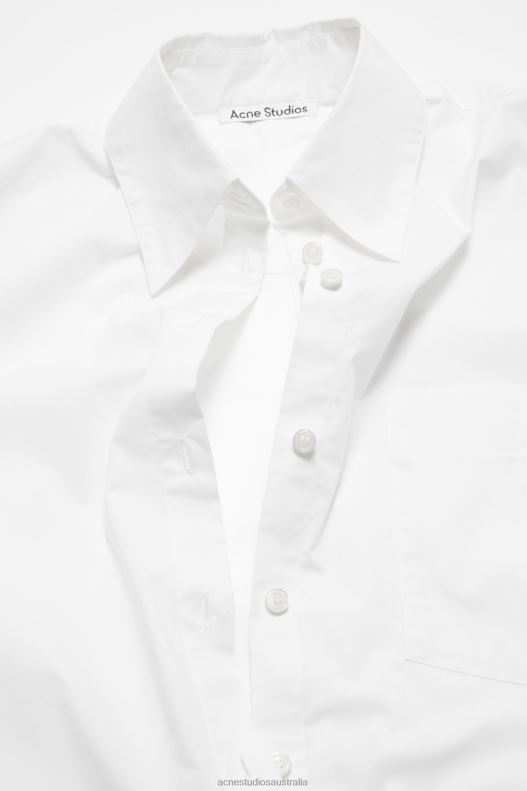 Button-up shirt Optic White Acne Studios R66LJ367 Apparel