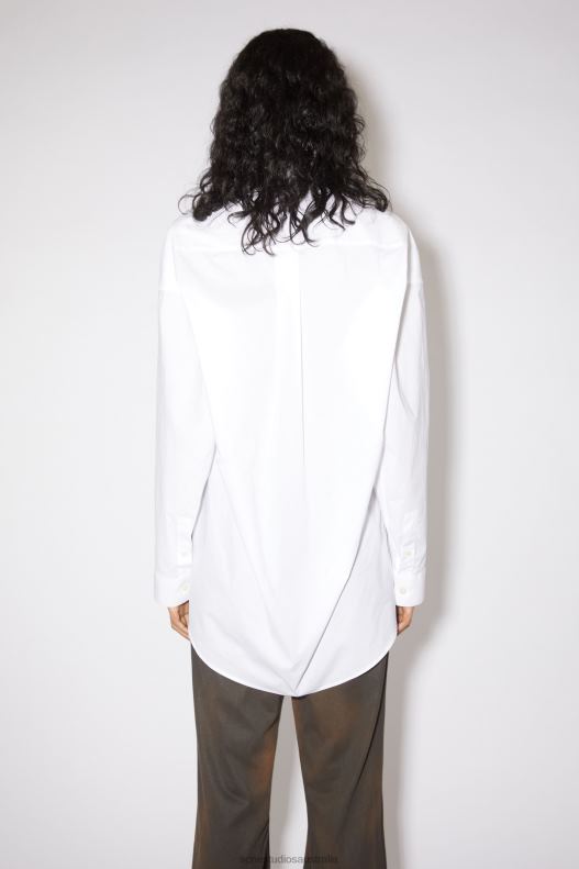 Button-up shirt White Acne Studios R66LJ186 Apparel