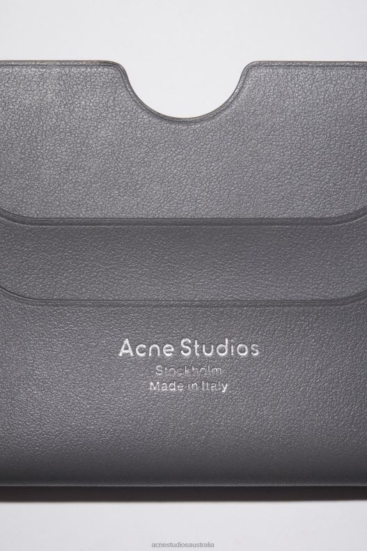 Card holder Dark Grey Acne Studios R66LJ592 Accessories