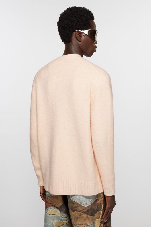 Cardigan wool blend Light Pink Acne Studios R66LJ1104 Apparel