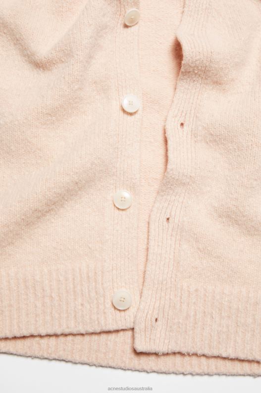 Cardigan wool blend Light Pink Acne Studios R66LJ1104 Apparel