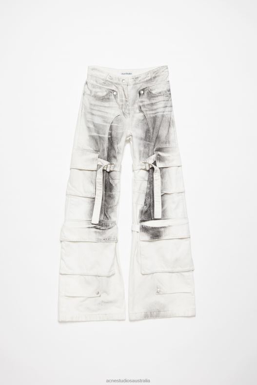 Cargo jeans White/Black Acne Studios R66LJ289 Apparel