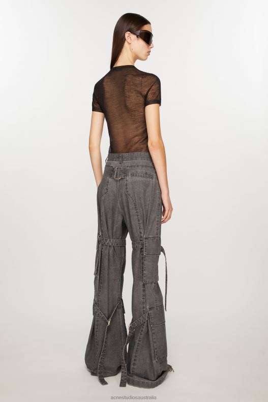 Cargo trousers Black Acne Studios R66LJ295 Apparel