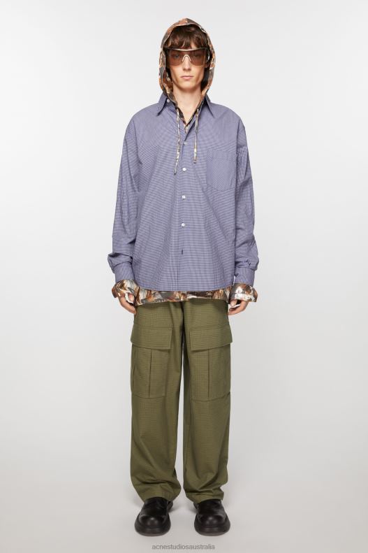 Cargo trousers Olive Green Acne Studios R66LJ1097 Apparel