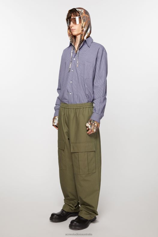 Cargo trousers Olive Green Acne Studios R66LJ1097 Apparel