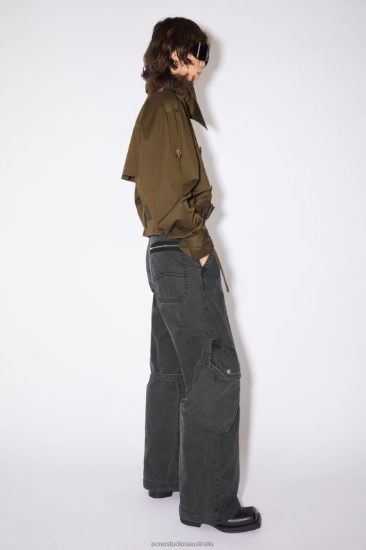 Cargo trousers Washed Black Acne Studios R66LJ323 Apparel