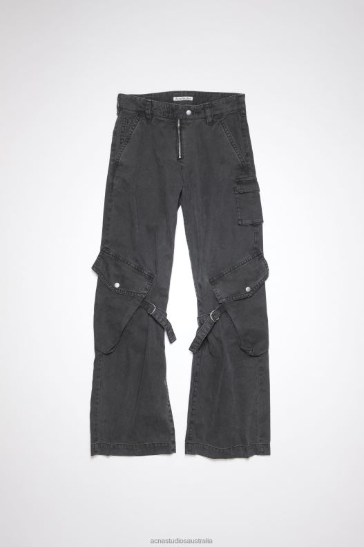 Cargo trousers Washed Black Acne Studios R66LJ323 Apparel