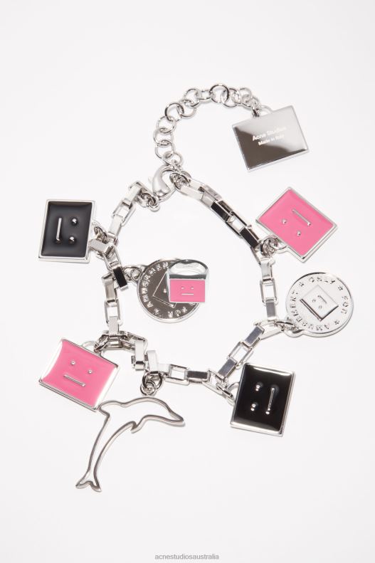 Charm bracelet Silver Acne Studios R66LJ685 Accessories