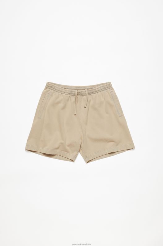 Cotton shorts Concrete Grey Acne Studios R66LJ1102 Apparel