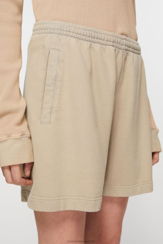 Cotton shorts Concrete Grey Acne Studios R66LJ366 Apparel