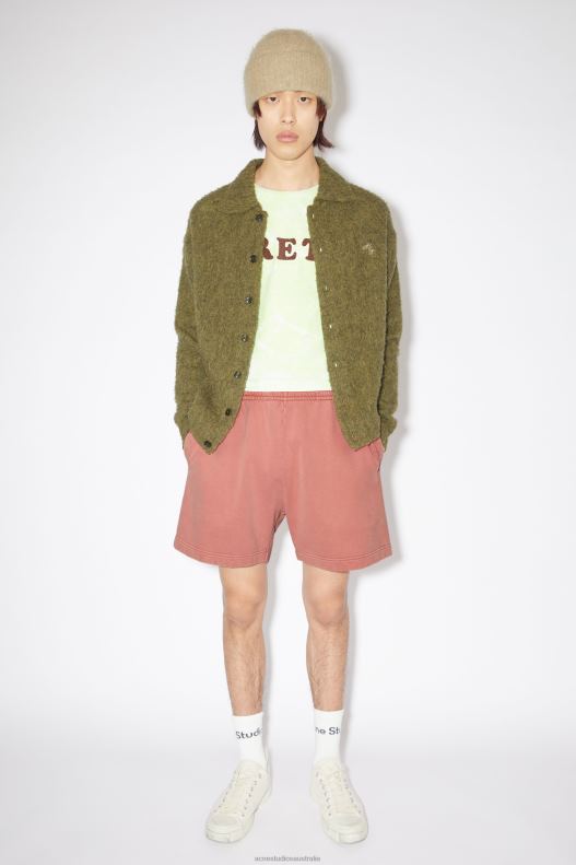 Cotton sweat shorts Vintage Pink Acne Studios R66LJ1080 Apparel