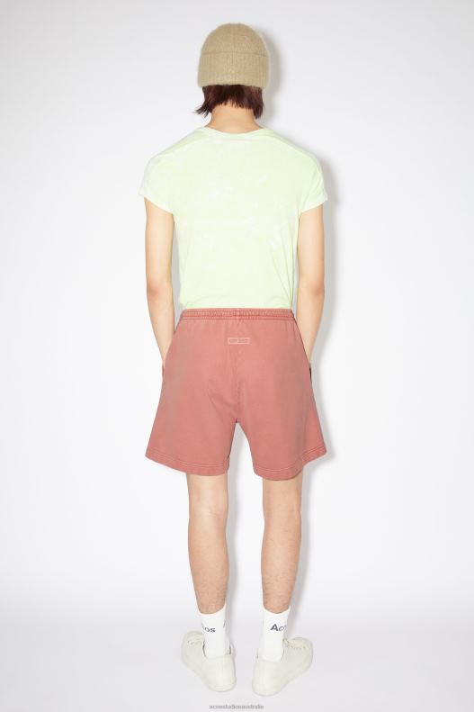 Cotton sweat shorts Vintage Pink Acne Studios R66LJ1080 Apparel