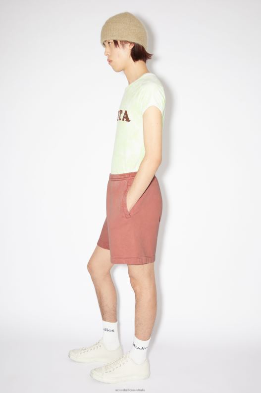 Cotton sweat shorts Vintage Pink Acne Studios R66LJ1080 Apparel