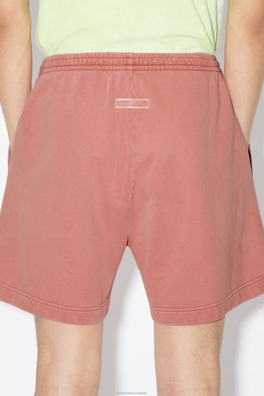 Cotton sweat shorts Vintage Pink Acne Studios R66LJ1080 Apparel