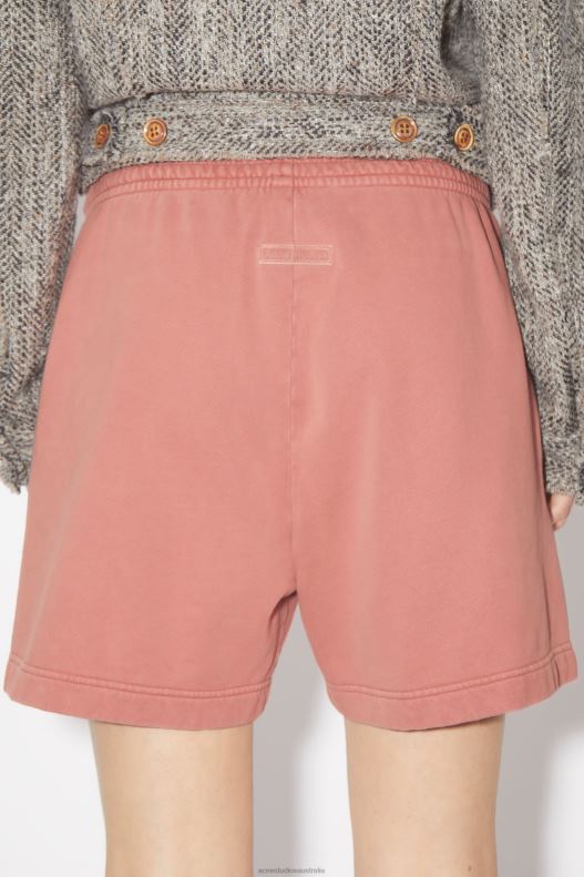 Cotton sweat shorts Vintage Pink Acne Studios R66LJ342 Apparel