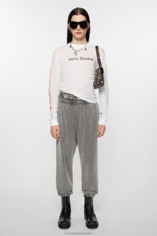 Cotton sweatpants Faded Black Acne Studios R66LJ1046 Apparel