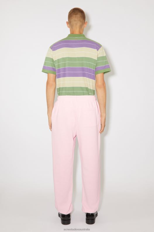 Cotton sweatpants Unisex Light Pink Acne Studios R66LJ1054 Apparel