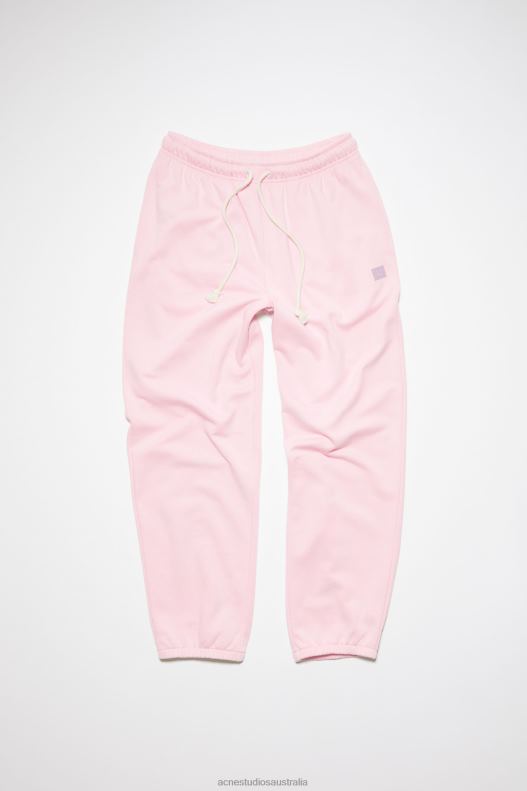 Cotton sweatpants Unisex Light Pink Acne Studios R66LJ1054 Apparel