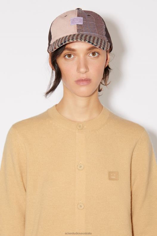 Crew neck cardigan Biscuit Beige Acne Studios R66LJ79 Apparel