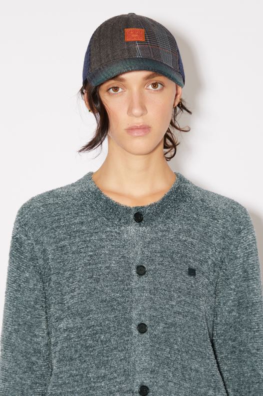 Crew neck cardigan Unisex Grey Acne Studios R66LJ96 Apparel