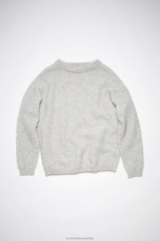 Crew neck jumper Soft Green Melange Acne Studios R66LJ424 Apparel