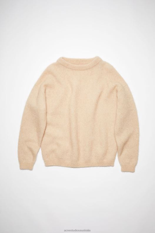 Crew neck jumper Warm Beige Acne Studios R66LJ426 Apparel