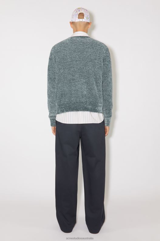 Crew neck knit jumper Unisex Grey Acne Studios R66LJ937 Apparel