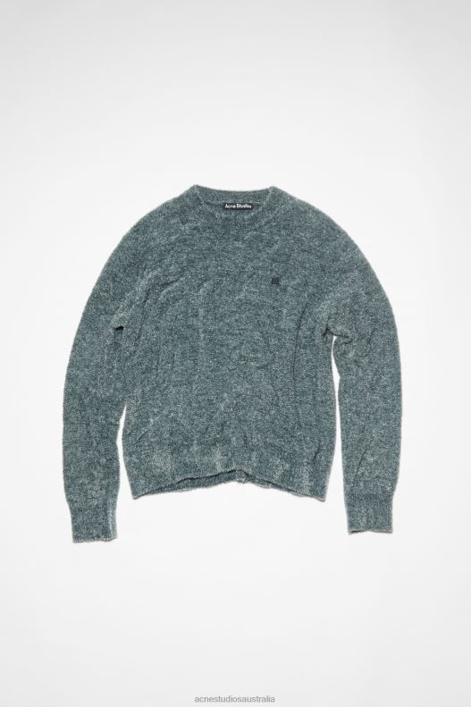 Crew neck knit jumper Unisex Grey Acne Studios R66LJ937 Apparel