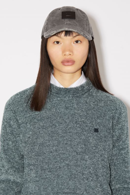 Crew neck knit jumper Unisex Grey Acne Studios R66LJ94 Apparel