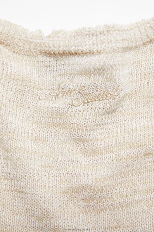 Crew neck knit top Off White Acne Studios R66LJ74 Apparel