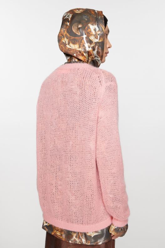 Crew neck sweater Blush Pink Acne Studios R66LJ927 Apparel