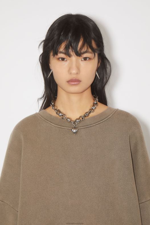 Crew neck sweater Dark Brown Acne Studios R66LJ162 Apparel