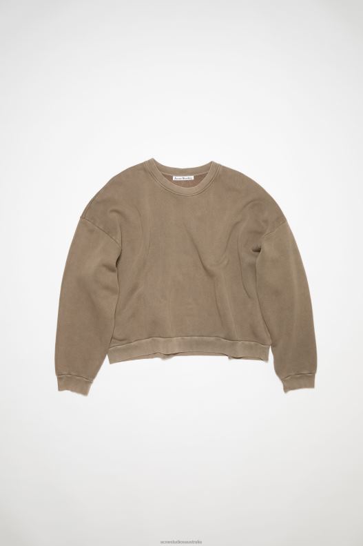 Crew neck sweater Dark Brown Acne Studios R66LJ162 Apparel