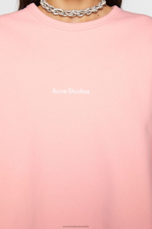 Crew neck sweater Pale Pink Acne Studios R66LJ138 Apparel