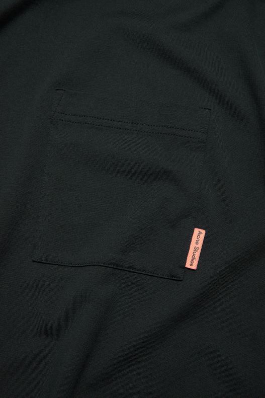 Crew neck t-shirt - Relaxed fit Black Acne Studios R66LJ1019 Apparel