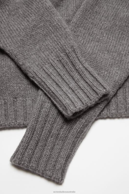 Crew neck wool jumper Dark Grey Acne Studios R66LJ75 Apparel