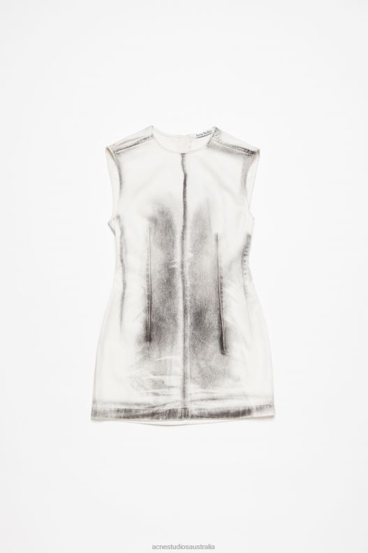 Denim dress White/Black Acne Studios R66LJ255 Apparel