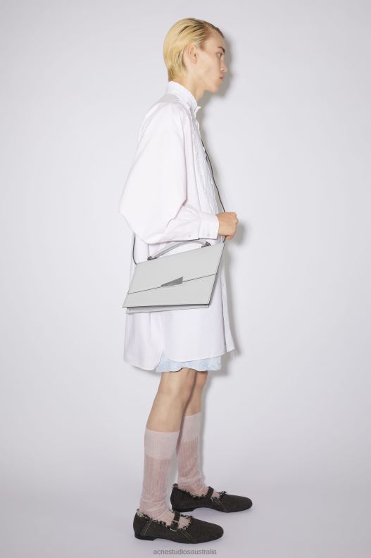 Distortion handbag Light Grey Acne Studios R66LJ663 Accessories