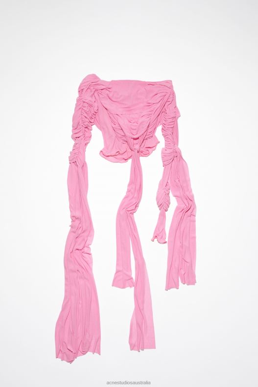 Draped top Runway Show Pink Acne Studios R66LJ213 Apparel