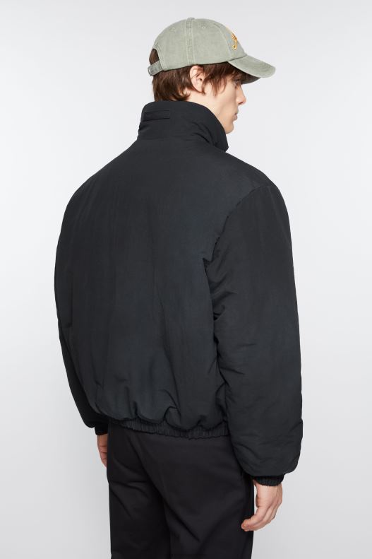 Dyed puffer jacket Navy Acne Studios R66LJ1125 Apparel