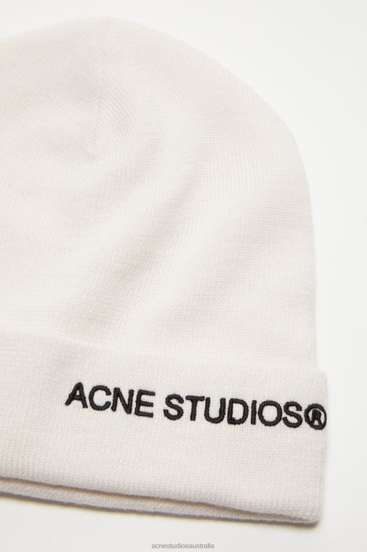 Embroidered logo beanie Off White Acne Studios R66LJ806 Accessories