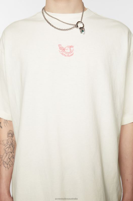 Embroidery t-shirt - Relaxed fit Off White Acne Studios R66LJ1119 Apparel