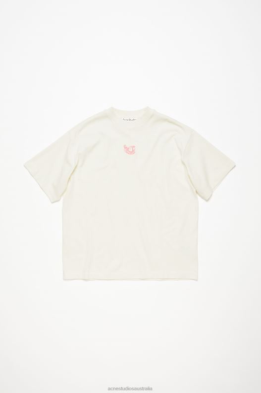 Embroidery t-shirt - Relaxed fit Off White Acne Studios R66LJ1119 Apparel