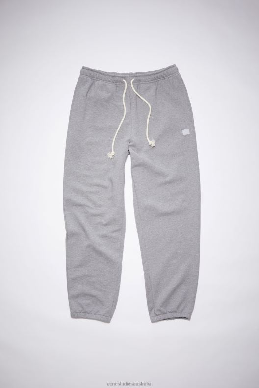 Fleece sweatpants Unisex Light Grey Melange Acne Studios R66LJ1187 Apparel