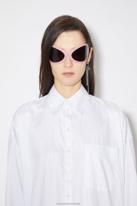 Frame sunglasses Pink/Black Acne Studios R66LJ854 Accessories